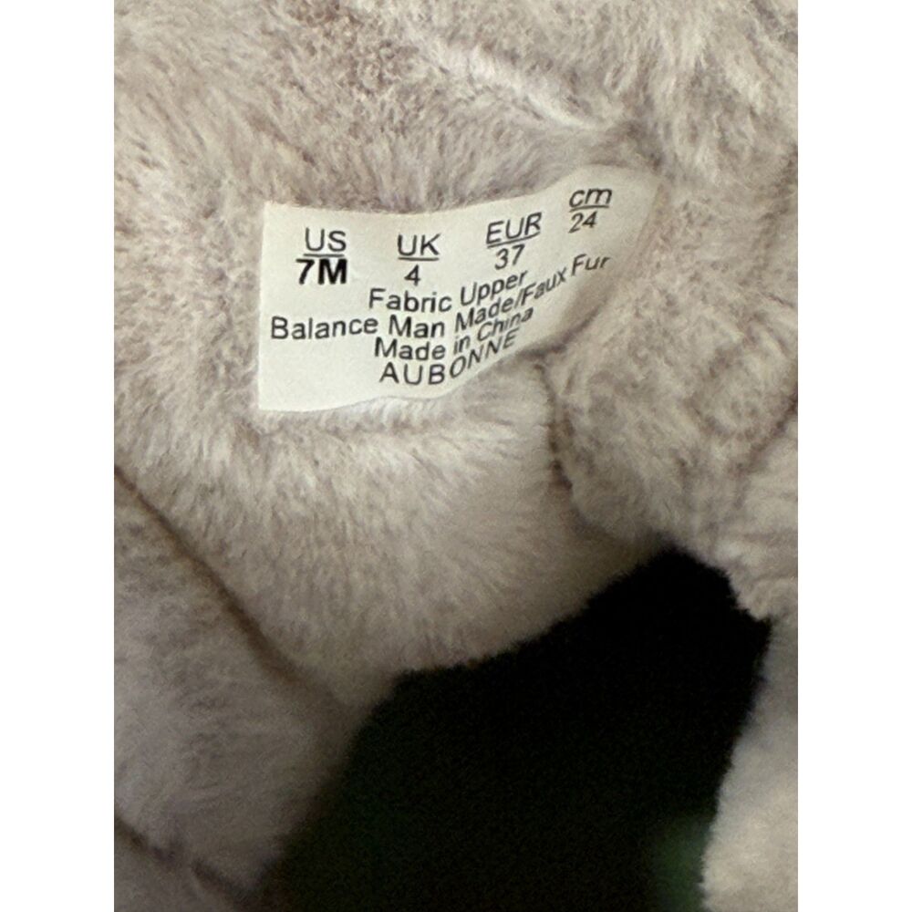 Ryka Faux Fur Lined Winter Boots Beige Tan Size 7 - Picture 4 of 7